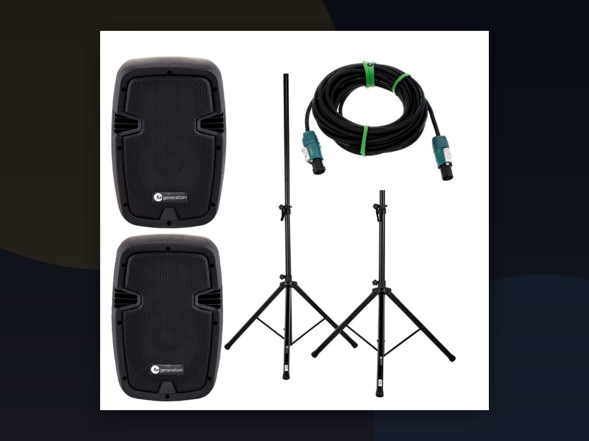 Fun Generation PL110 A/P Lautsprecher-Set