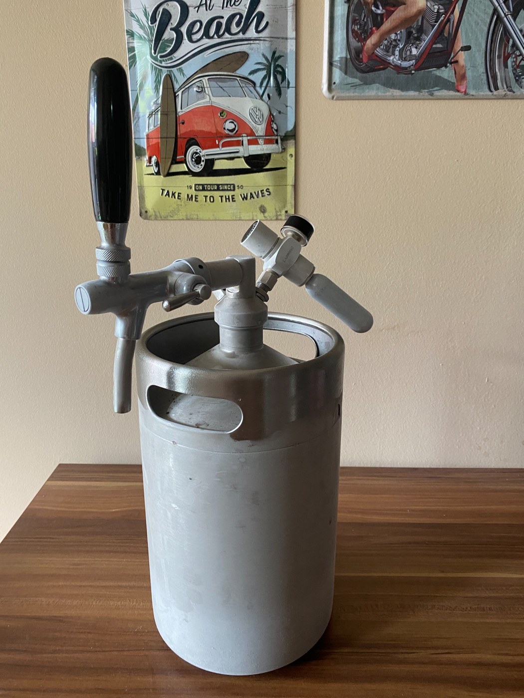 5L Edelstahl-Zapfanlage / Mini Keg Foto