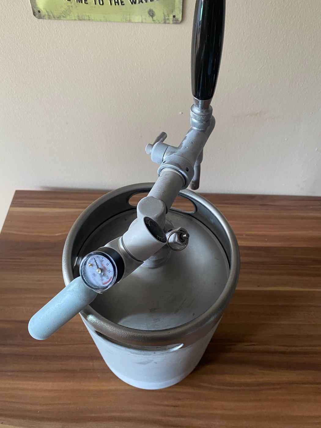 5L Edelstahl-Zapfanlage / Mini Keg Foto